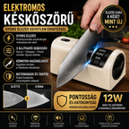 【Korlátozott ideig 50% kedvezmény!】 Többfunkciós, újratölthető akkus elektromos késélező