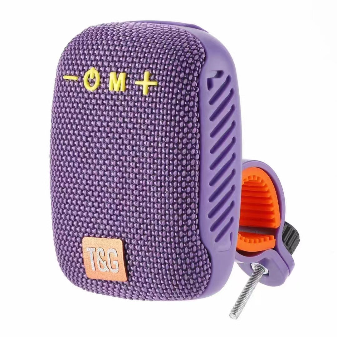 【Akár 50% kedvezmény + Ingyenes szállítás】Hordozható Bluetooth hangszóró tartóval, kültéri kerékpározáshoz, víz- és ütésálló