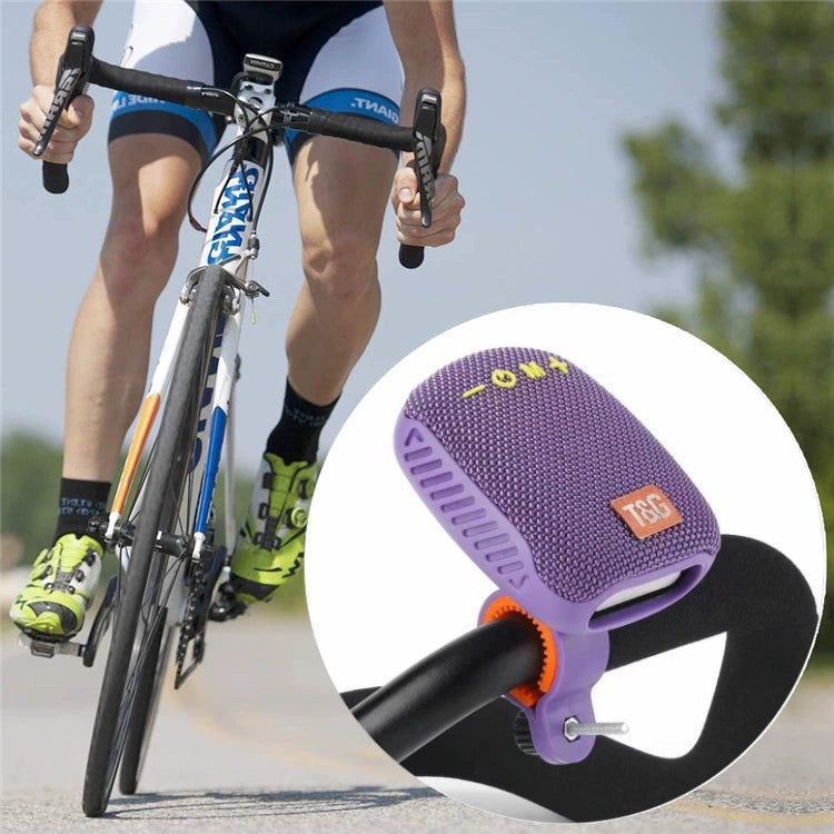 【Akár 50% kedvezmény + Ingyenes szállítás】Hordozható Bluetooth hangszóró tartóval, kültéri kerékpározáshoz, víz- és ütésálló