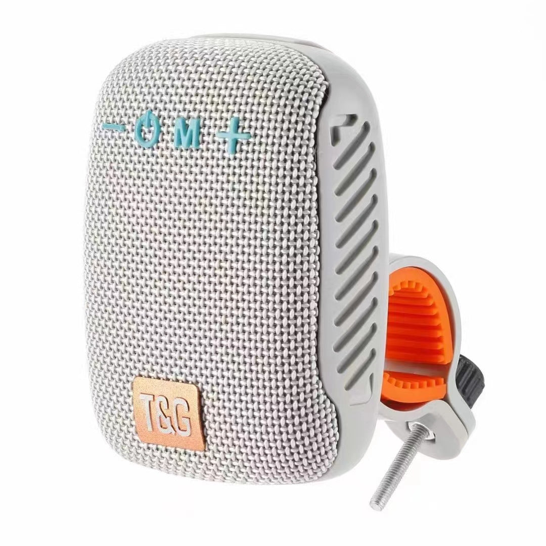 【Akár 50% kedvezmény + Ingyenes szállítás】Hordozható Bluetooth hangszóró tartóval, kültéri kerékpározáshoz, víz- és ütésálló