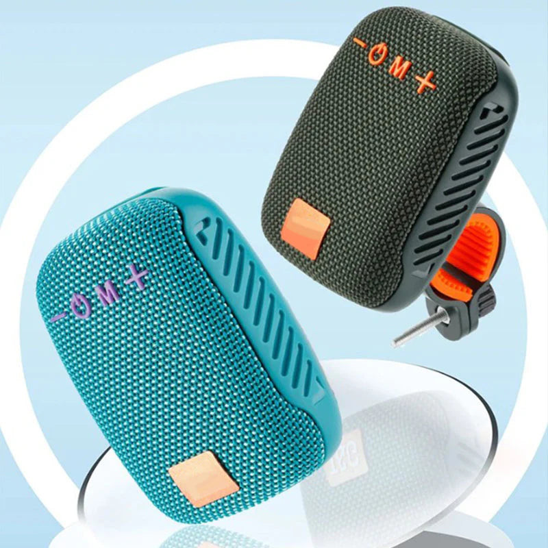 【Akár 50% kedvezmény + Ingyenes szállítás】Hordozható Bluetooth hangszóró tartóval, kültéri kerékpározáshoz, víz- és ütésálló