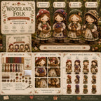 【Utolsó nap: Élvezd a 50% kedvezményt!】Miniatűr patchwork készlet a Miniature World sorozatból