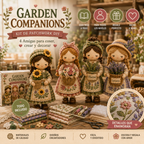 【Utolsó nap: Élvezd a 50% kedvezményt!】Miniatűr patchwork készlet a Miniature World sorozatból