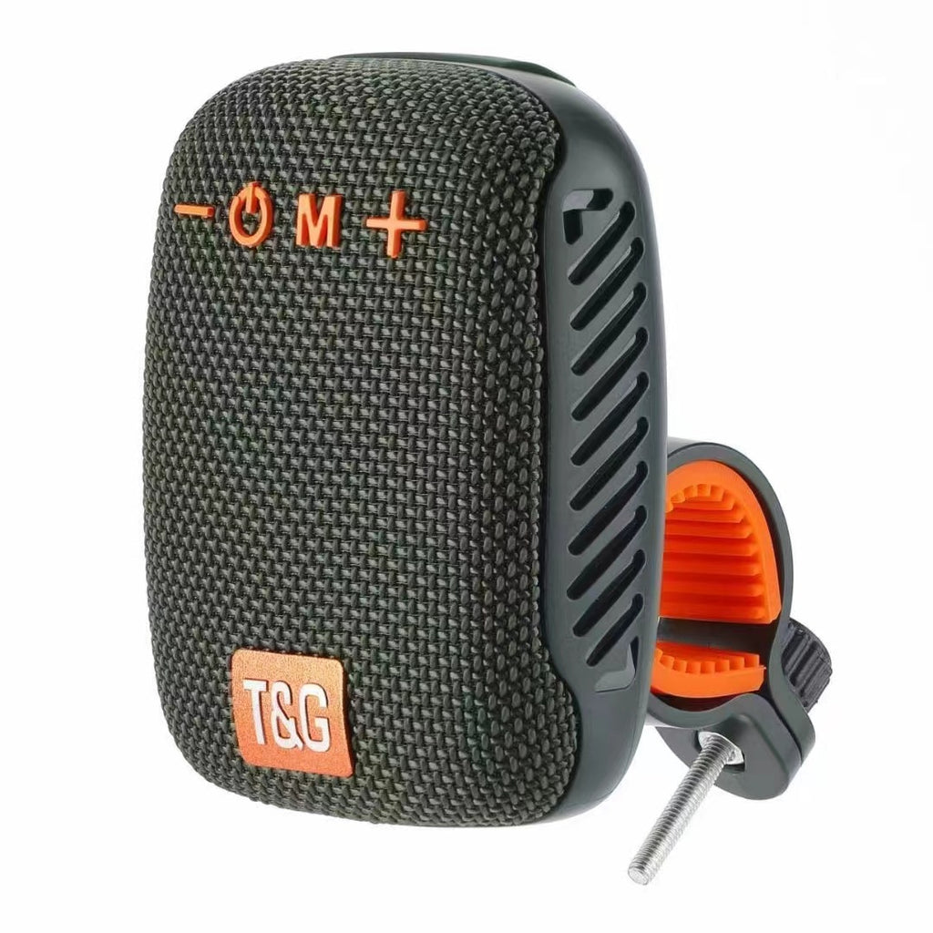 【Akár 50% kedvezmény + Ingyenes szállítás】Hordozható Bluetooth hangszóró tartóval, kültéri kerékpározáshoz, víz- és ütésálló