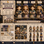 【Utolsó nap: Élvezd a 50% kedvezményt!】Miniatűr patchwork készlet a Miniature World sorozatból