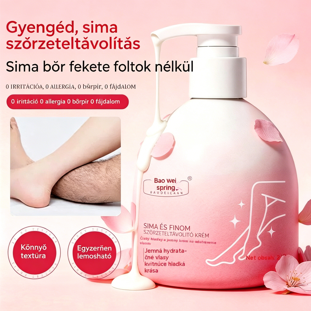 Gyengéd és bőrbarát szőrtelenítő készlet | Korlátozott ideig érvényes ajánlat